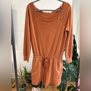 Women’s AERIE Terracotta* Fleece Cozy Shorts Jumper